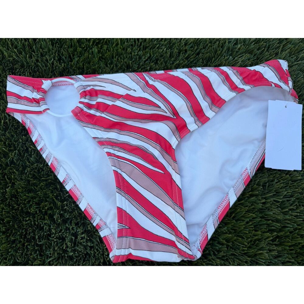 Michael Kors Pink Bikini Bottom size Small O Ring Swimwear Size XS
